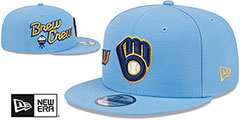 Brewers ALTERNATE CITY CONNECT SNAPBACK Hat by New Era - 2nd View