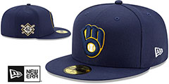 Brewers JACKIE ROBINSON HOME Hat by New Era - 2nd View