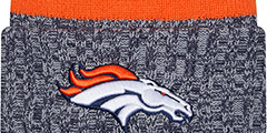 Broncos 2023 SIDELINE Knit Beanie Hat by New Era - 2nd View