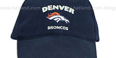 Broncos STAMP Strapback Navy Hat by SPL28 - 2nd View