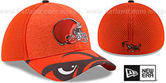 Browns 2017 NFL ONSTAGE FLEX Hat by New Era - 2nd View