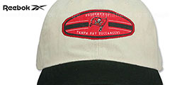 Buccaneers OLD TIMER Oatmeal-Black Hat by Reebok - 2nd View