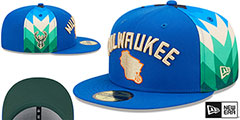 Bucks 22-23 CITY-EDITION Fitted Hat by New Era - 2nd View