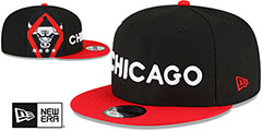 Bulls 23-24 CITY-EDITION SNAPBACK Hat by New Era - 2nd View