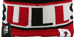 Bulls CRAYON BOX Knit Beanie Hat by New Era - 2nd View