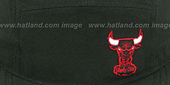 Bulls FLAWLESS CAMPER STRAPBACK Black Hat by New Era - 2nd View