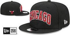 Bulls STATEMENT SNAPBACK Black Hat by New Era - 2nd View