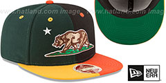 California BATTLE OF THE BAY SNAPBACK Hat by New Era - 2nd View