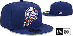 Cannon Ballers MILB ONFIELD HOME Royal Fitted Hat by New Era - 2nd View