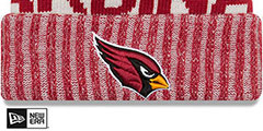 Cardinals 2017 STADIUM BEANIE Red Knit Hat by New Era - 2nd View