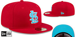 Cardinals 2024 FATHERS DAY Fitted Hat by New Era - 2nd View