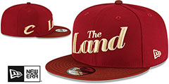 Cavaliers 23-24 CITY-EDITION SNAPBACK Hat by New Era - 2nd View