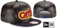 Cavaliers SMOOTHLY STATED SNAPBACK Black-Navy Hat by New Era - 2nd View