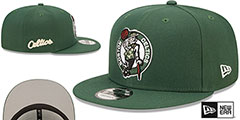 Celtics 22-23 ALTERNATE CITY-EDITION SNAPBACK Hat by New Era - 2nd View