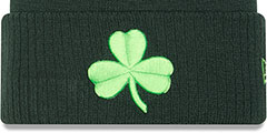 Celtics 24-25 ALTERNATE CITY-EDITION Knit Beanie Hat by New Era - 2nd View