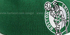 Celtics XL-LOGO BEANIE Green by Mitchell and Ness - 2nd View