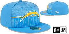 Chargers 2023 NFL TRAINING CAMP Fitted Hat by New Era - 2nd View