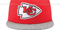 Chiefs 2014 NFL DRAFT Red Fitted Hat by New Era - 2nd View