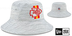 Chiefs 2021 NFL TRAINING BUCKET Hat by New Era - 2nd View