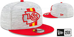 Chiefs 2021 NFL TRAINING CAMP SNAPBACK Hat by New Era - 2nd View