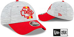 Chiefs 2021 NFL TRAINING CAMP STRETCH-SNAP Hat by New Era - 2nd View