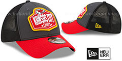 Chiefs 2021 NFL TRUCKER DRAFT FLEX  Hat by New Era - 2nd View