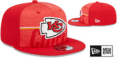 Chiefs 2023 NFL TRAINING CAMP SNAPBACK Hat by New Era - 2nd View