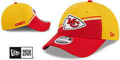 Chiefs DASHMARK SIDELINE SNAPBACK Gold-Red Hat by New Era - 2nd View