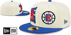 Clippers 2022 NBA DOUBLE WHAMMY DRAFT Fitted Hat by New Era - 2nd View