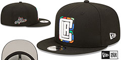 Clippers 22-23 ALTERNATE CITY-EDITION SNAPBACK Hat by New Era - 2nd View