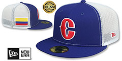 Colombia 2023 WBC GAME MESH-BACK Hat by New Era - 2nd View