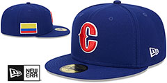 Colombia 2023 WBC GAME Royal Hat by New Era - 2nd View