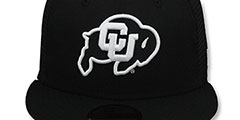 Colorado TEAM-BASIC TRUCKER Black-White Fitted Hat by New Era - 2nd View