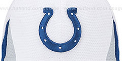 Colts 2013 NFL TRAINING FLEX White Hat by New Era - 2nd View