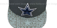 Cowboys 2014 NFL DRAFT Grey Fitted Hat by New Era - 2nd View