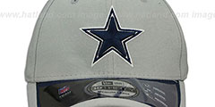 Cowboys 2015 NFL STADIUM FLEX Grey-Navy Hat by New Era - 2nd View