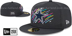 Cowboys 2021 ONFIELD CRUCIAL CATCH Fitted Hat by New Era - 2nd View