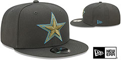 Cowboys COLOR PACK SNAPBACK Charcoal Hat by New Era - 2nd View