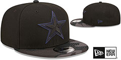 Cowboys CAMOVIZE SNAPBACK Black Hat by New Era - 2nd View