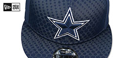 Cowboys COLOR RUSH KICKOFF SNAPBACK Navy Hat by New Era - 2nd View