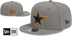 Cowboys SB XXVIII SIDE-PATCH SNAPBACK Grey Hat by New Era - 2nd View