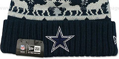 Cowboys THE-MOOSER Knit Beanie Hat by New Era - 2nd View