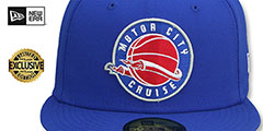 Cruise NBA G-LEAGUE Royal Fitted Hat by New Era - 2nd View