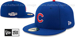 Cubs 2016 PLAYOFF GAME Hat by New Era - 2nd View