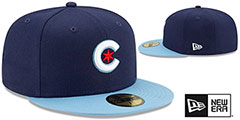 Cubs CITY CONNECT ONFIELD Hat by New Era - 2nd View