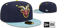 Cubs COPA Navy-Sky Fitted Hat by New Era - 2nd View