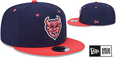 Cubs COPA SNAPBACK Navy-Red Hat by New Era - 2nd View