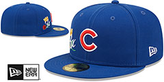 Cubs CROWN CHAMPS Royal Fitted Hat by New Era - 2nd View