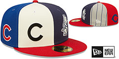 Cubs EVOLUTION PINWHEEL Fitted Hat by New Era - 2nd View