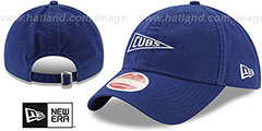 Cubs VINTAGE PENNANT STRAPBACK Royal Hat by New Era - 2nd View